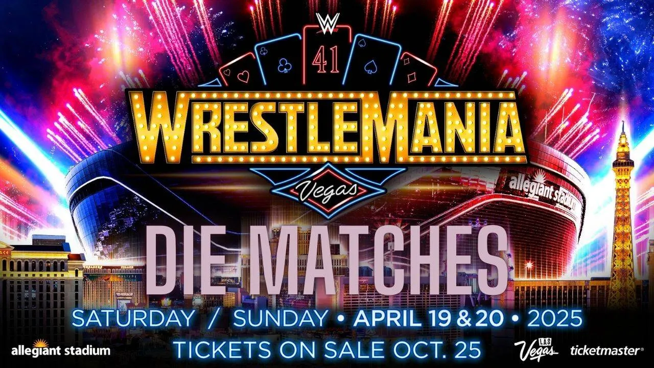 wwe wrestlemania 41 matches