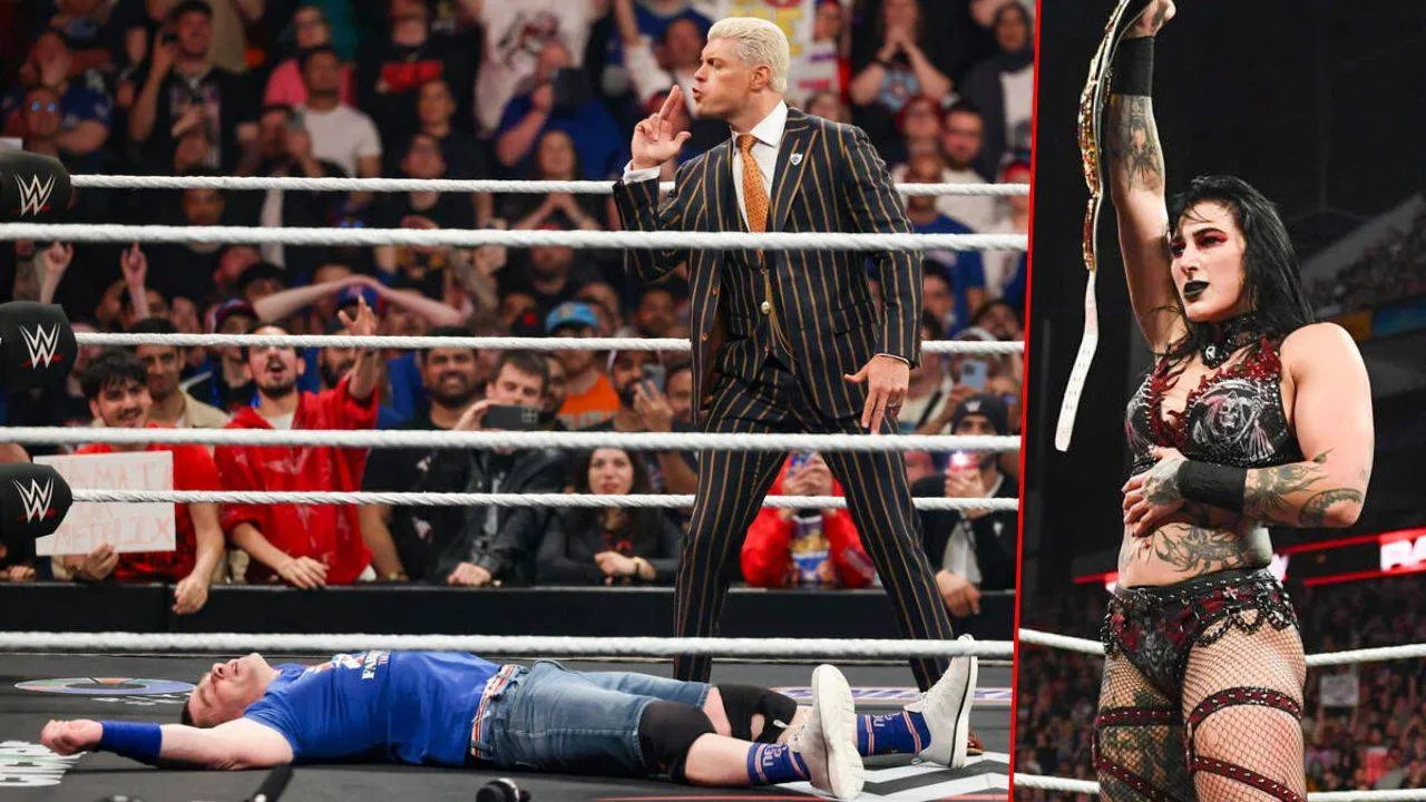 WWE Raw (31.3.25): Cody schaltet Cena aus! Titel-Chaos um Rhea Ripley! Rückkehrer!