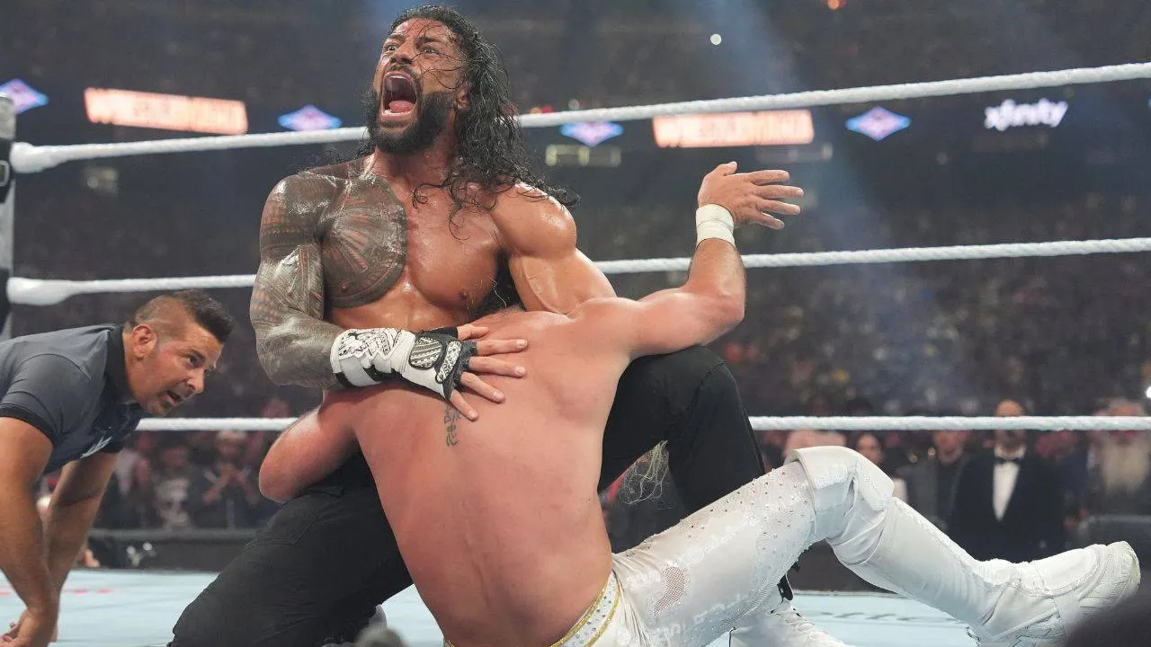 wwe roman reigns seth rollins wrestlemania 41