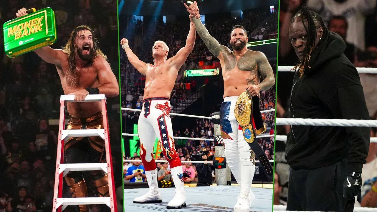 WWE Money in the Bank 2025 Ergebnisse (7.6.25): R-Truth stoppt John Cena! Fatu turnt gegen Solo! Koffer-Vergabe!