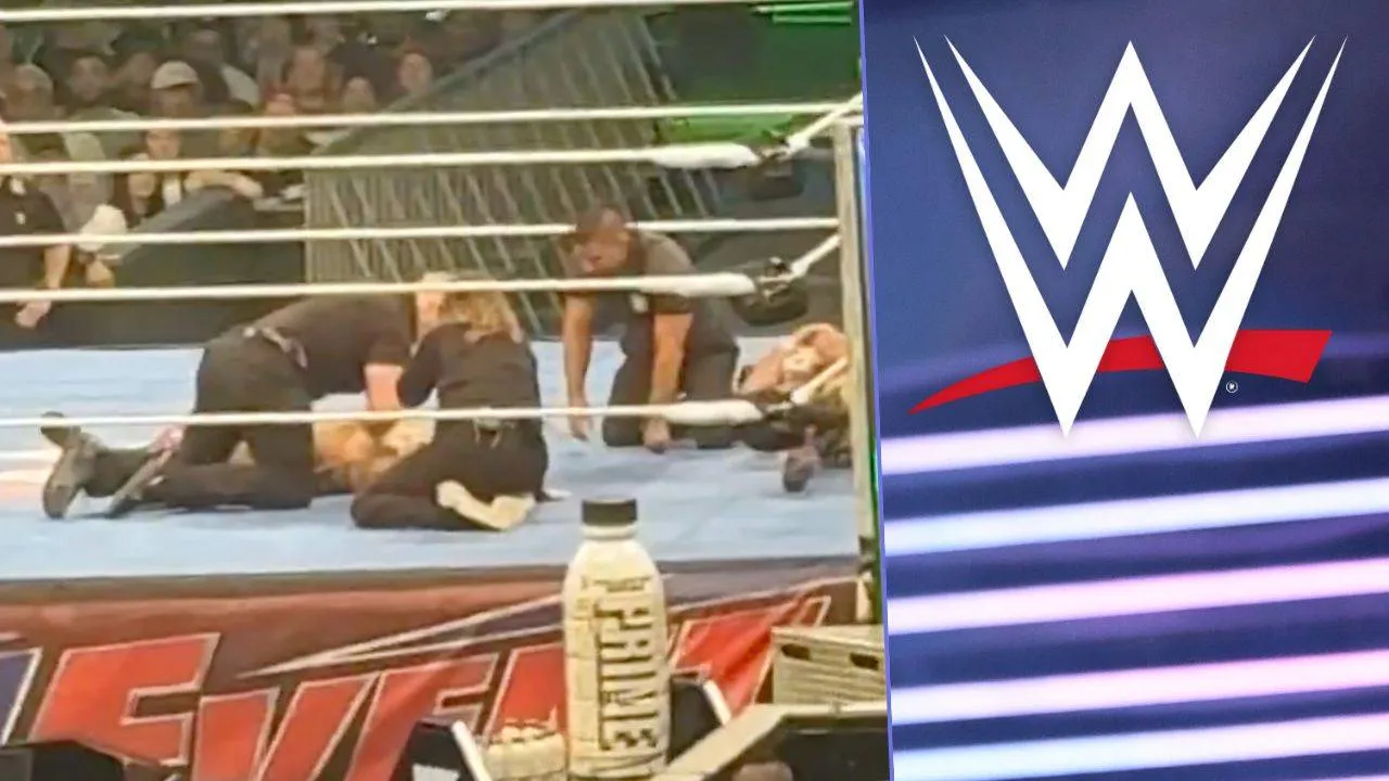 WWE-Schreckmoment! Superstar geht bei Raw-Taping K.o. – Match-Abbruch!