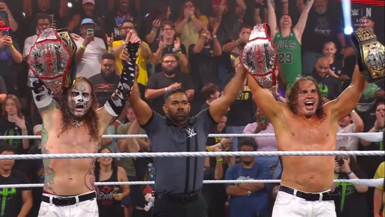 WWE-Comeback: Matt & Jeff Hardy gewinnen Tag-Team-Titel bei NXT