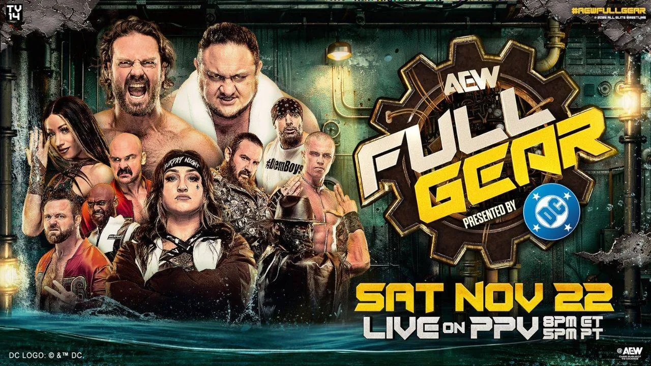 AEW Full Gear 2025 (22.11.25): Titel-Hammer + Comeback! Mehrere neue Champions! Kult-Trio wiedervereint!