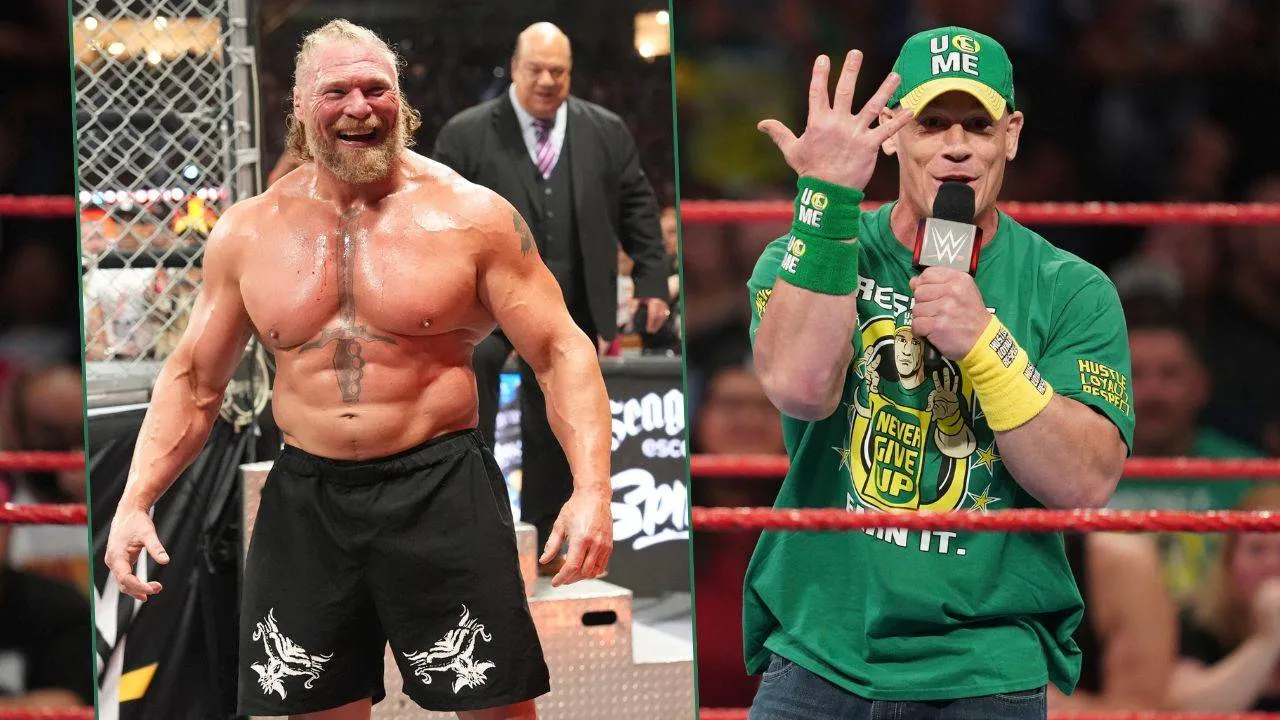 WWE: Hat John Cena den Abschied von Brock Lesnar gespoilert?