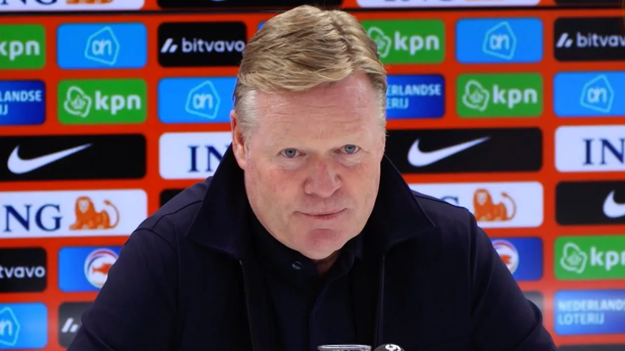 Koeman bijt op lip, Aké komt met  prachtige reactie na Ruud Gullit verklede Oranje-fans