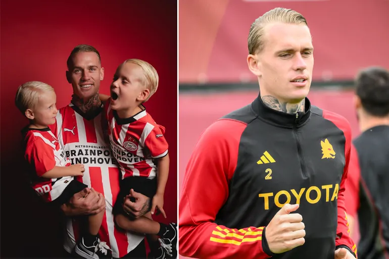 De familie Karsdorp | 'In zijn garage hangen diverse shirts. Ook één van PSV'