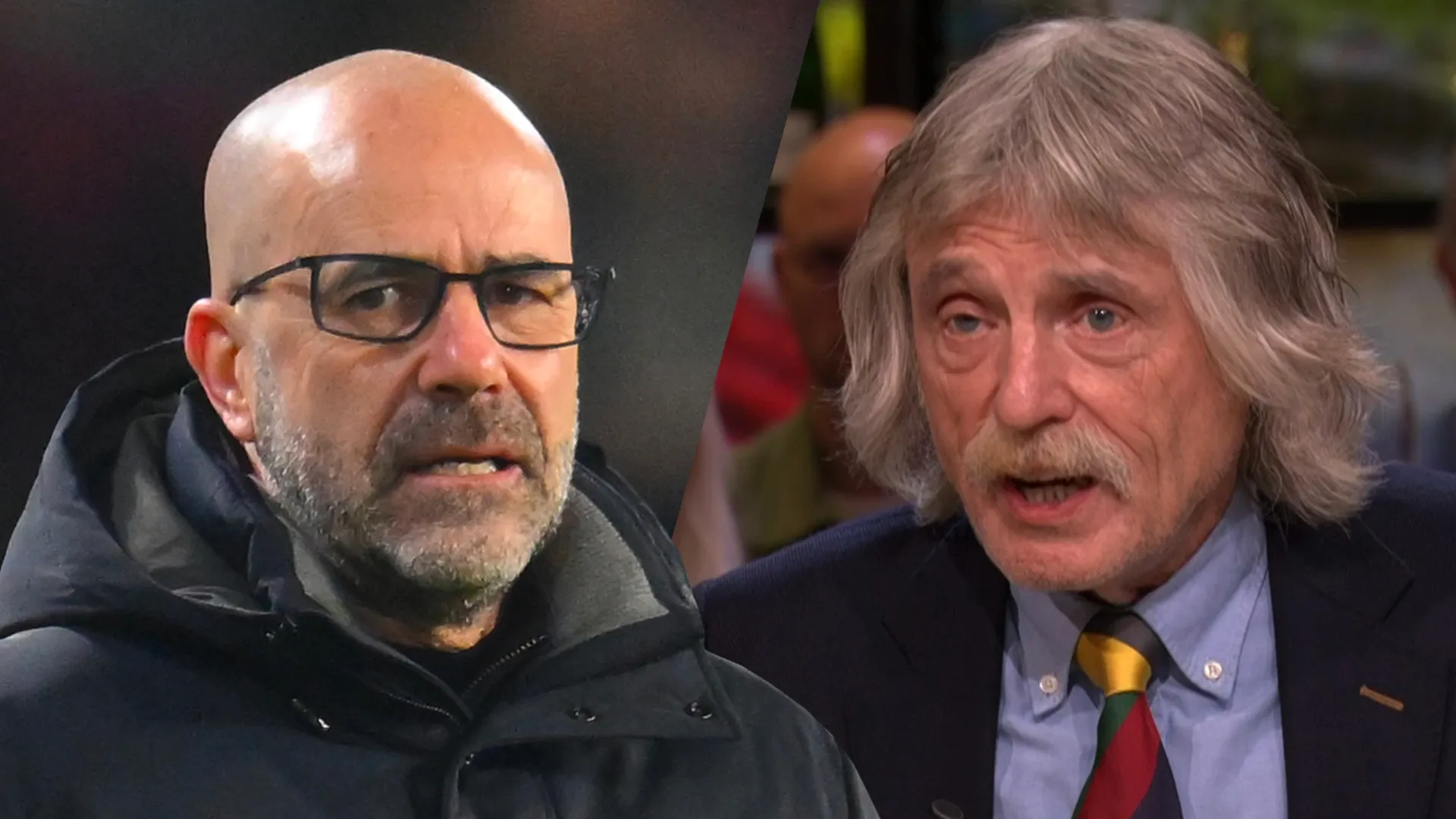 Slecht geïnformeerde Johan Derksen duidelijk na PSV - Ajax en heeft verzoek voor Peter Bosz