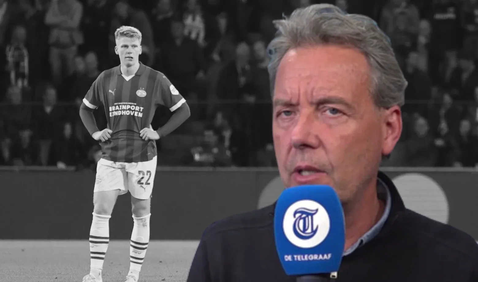 Valentijn Driessen wijst naar Lang, Veerman en Schouten en vindt dat directie een keuze moet maken: 'Peter Bosz of de selectie'