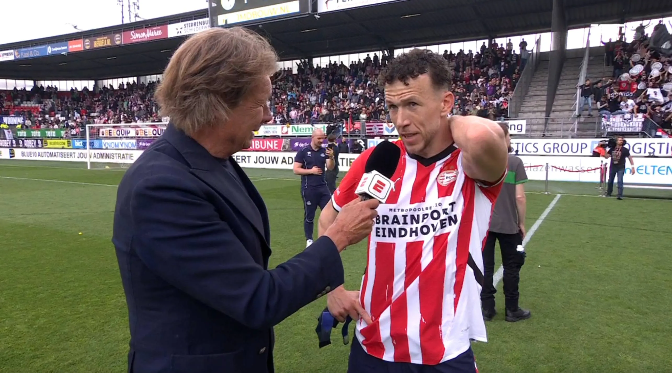 Ivan Perisic reageert op landstitel en vraag over langer verblijf bij PSV