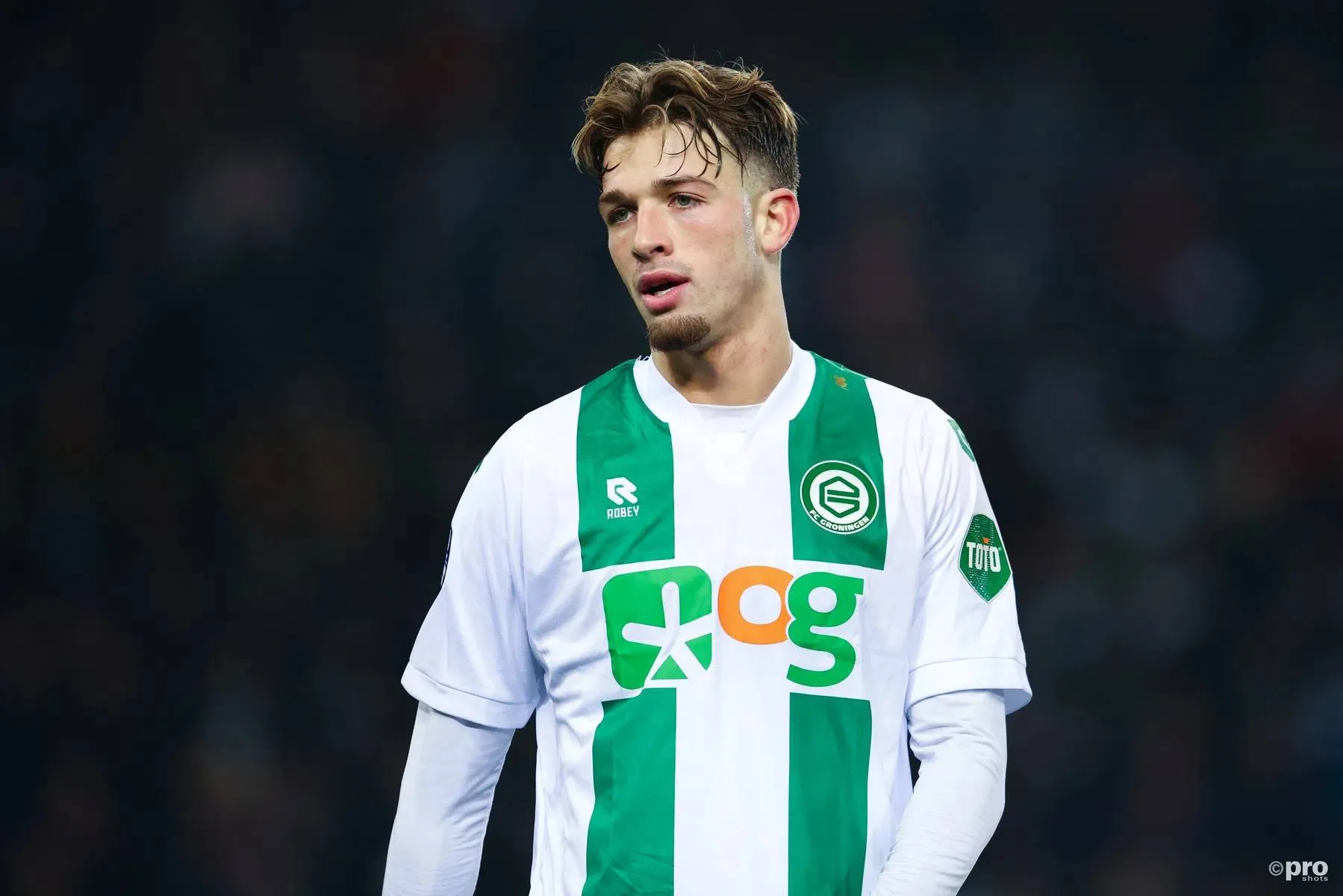 Inmiddels geïnteresseerd PSV, beseft dat FC Groningen goud in handen heeft met Luciano Valente