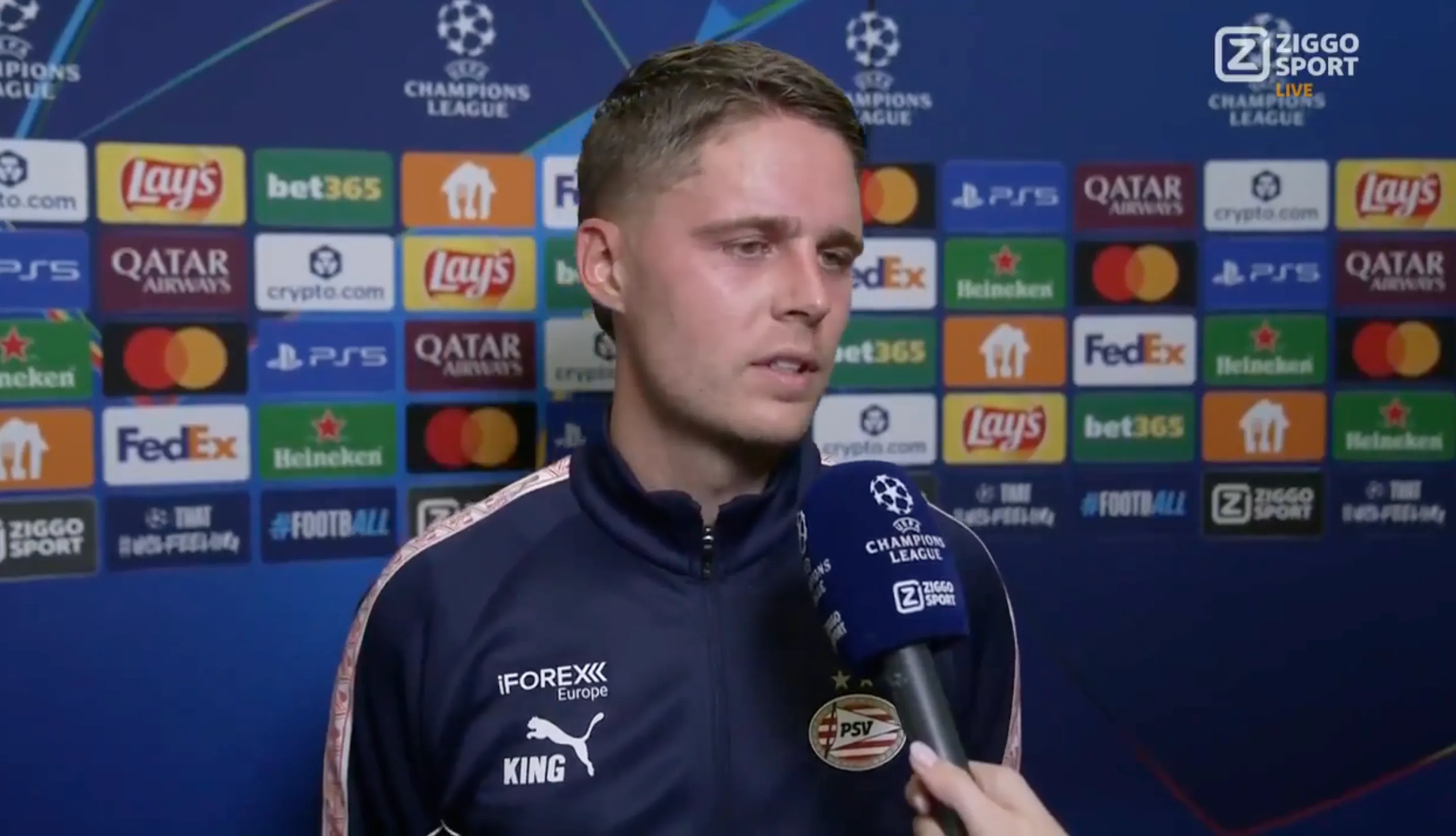 Veerman stipt aan waarom PSV geen schim van zichzelf was tegen Olympiakos