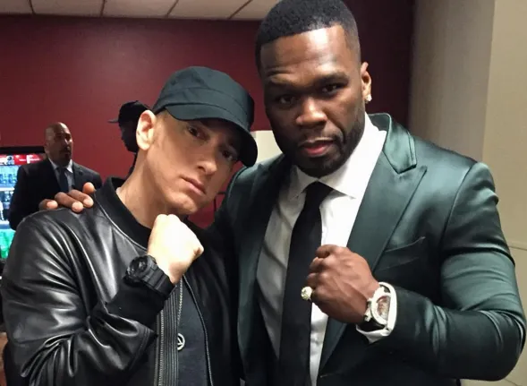 50 cent eminem top tv songs charts