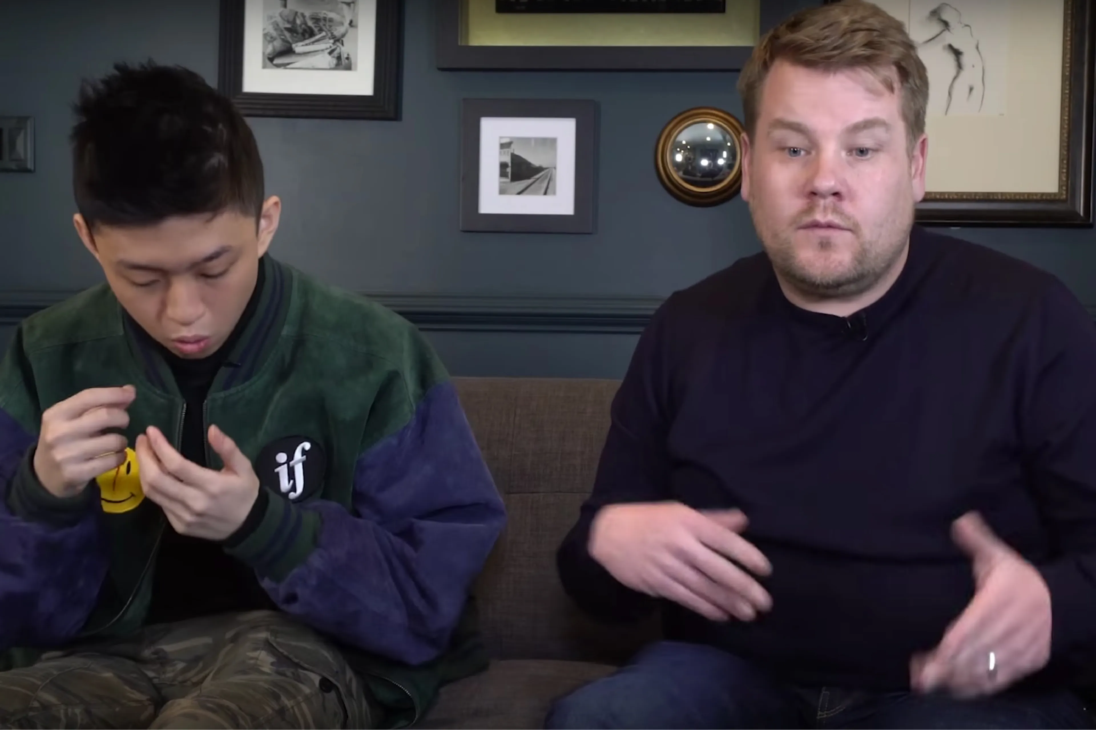 Rich Brian James Corden