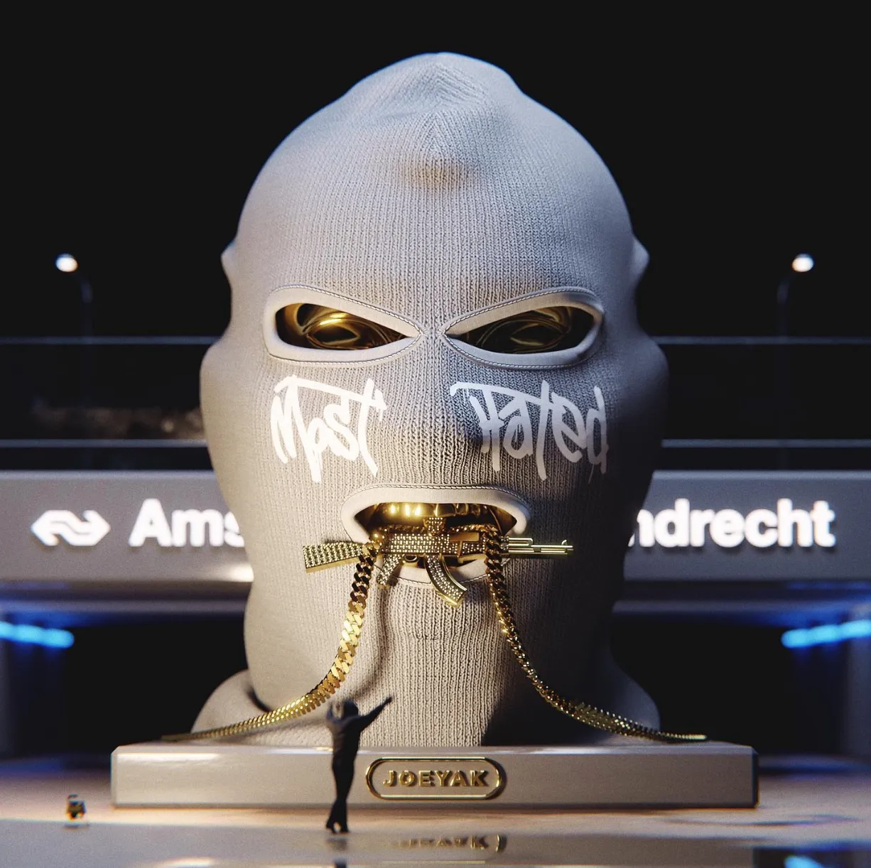 JoeyAK eerste artiest in Nederland die vanuit de gevangenis met zijn album op nummer 1 binnenkomt