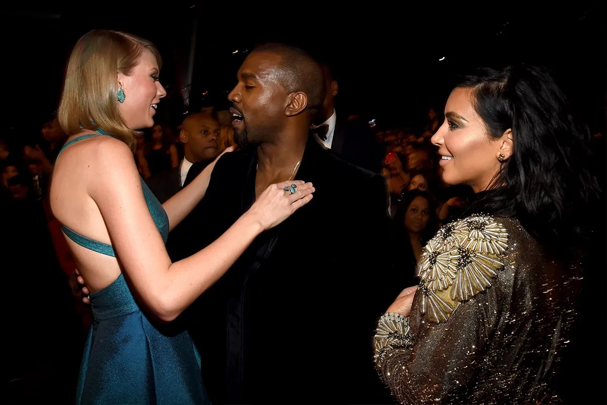 kim kardashian kanye west taylor swift famous proof