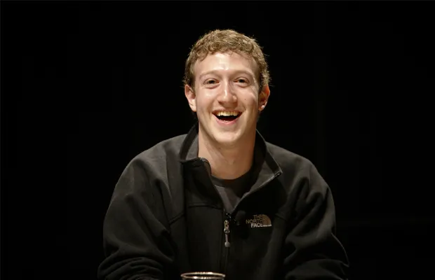 mark zuckerberg laughing