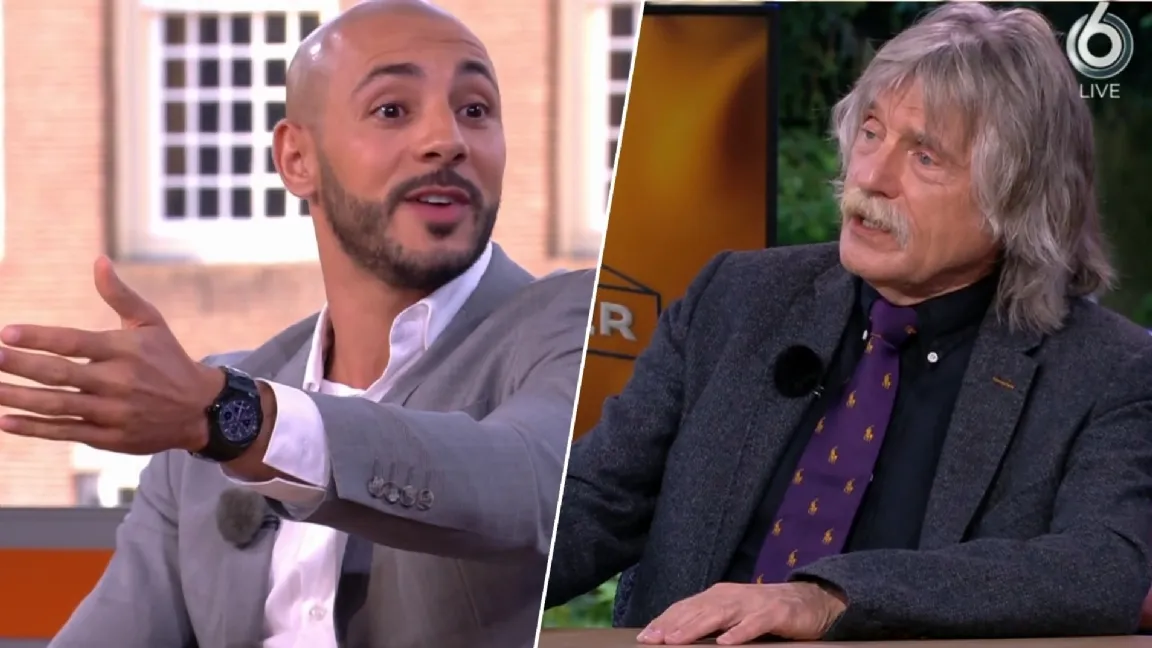 Johan Derksen in verhitte discussie met Amrabat over Qatar