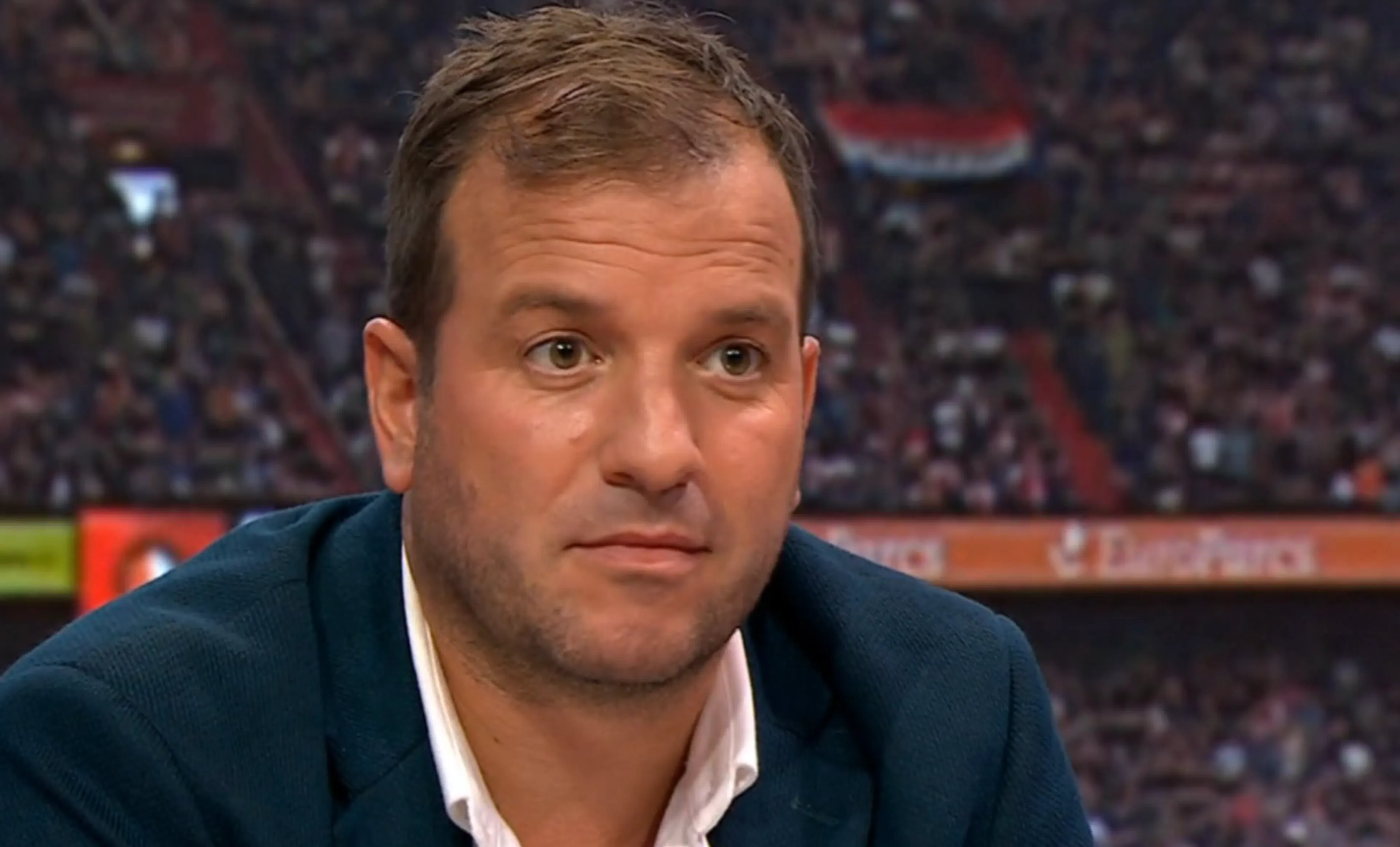 Van Hooijdonk beticht Van Der Vaart van drank- en drugsgebruik tijdens live-uitzending