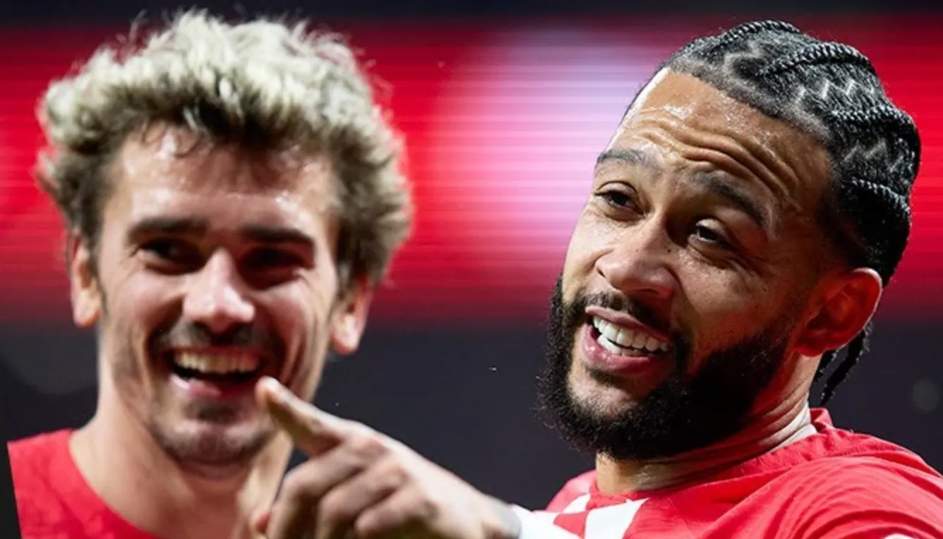 Memphis Depay geeft teamgenoot Antoine Griezmann opvallend cadeau na bijzondere mijlpaal