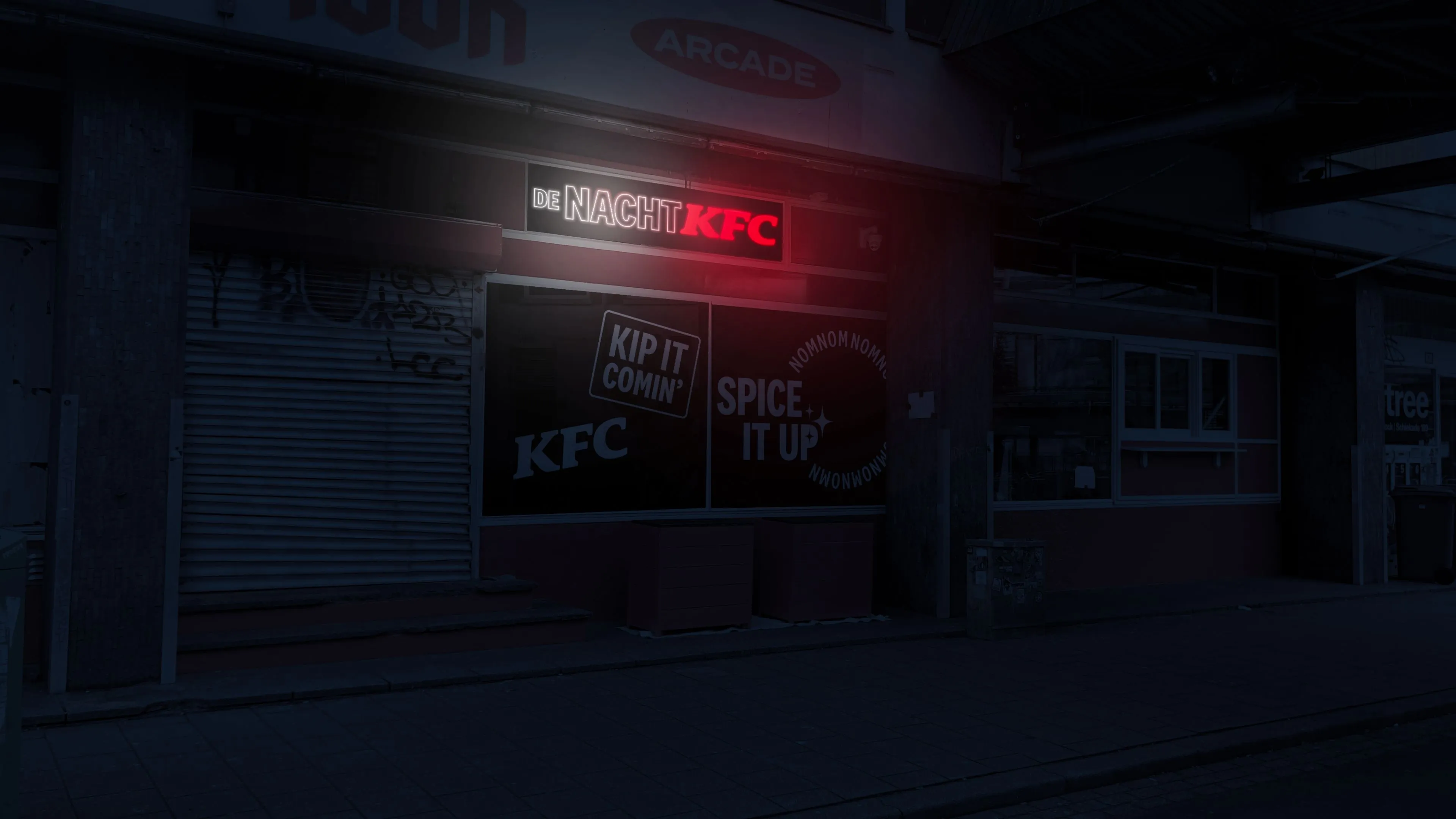 KFC opent tijdelijke 'Nacht KFC' en geeft eigen draai aan Rotterdams trots met de Kipsalon