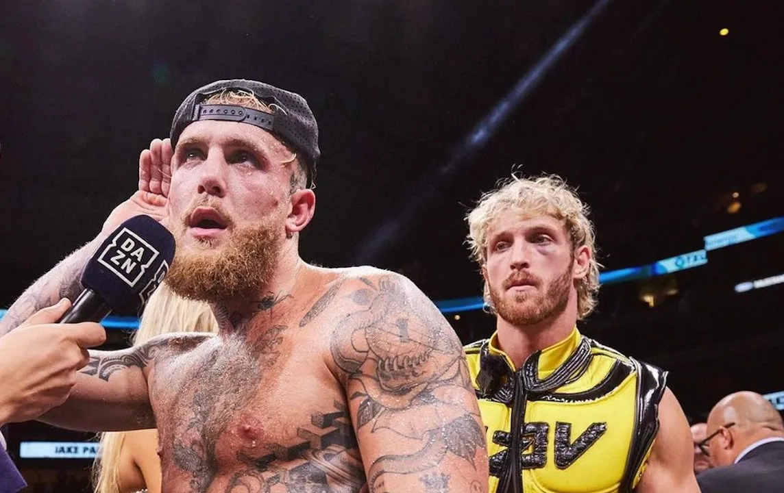 Logan Paul wil de ring in met zijn broer Jake en biedt zich aan als vervanger voor Mike Tyson: "Loser has to change his last name"