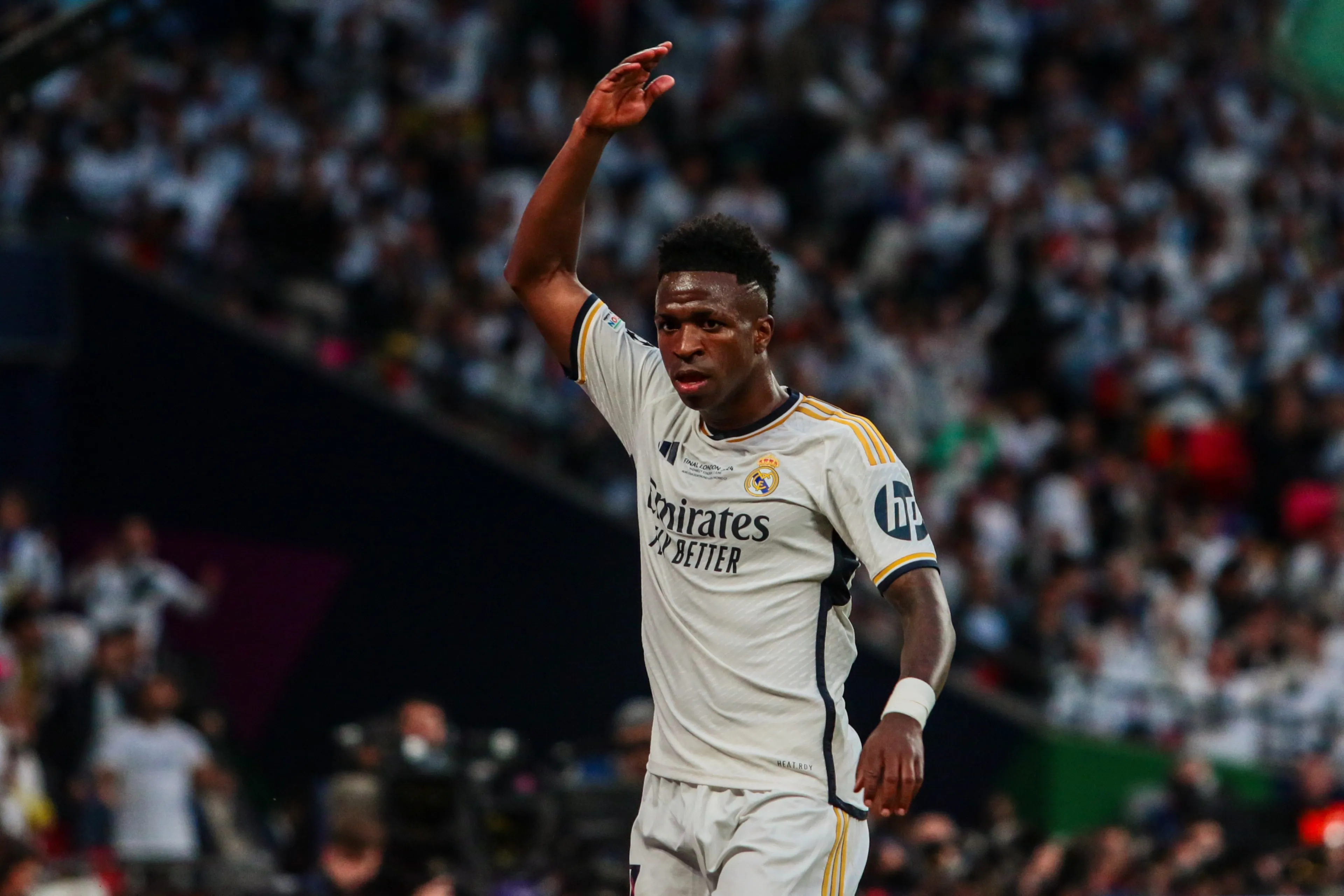 Politie in Spanje grijpt in en doet vier arrestaties na haatcampagne tegen Real Madrid speler Vinícius Júnior