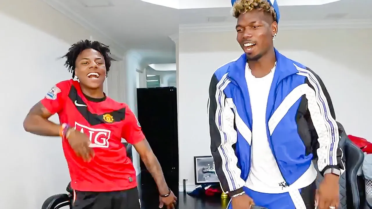 iShowSpeed daagt tijdens livestream met Paul Pogba Kylian Mbappé en Adama Traoré uit voor een sprint