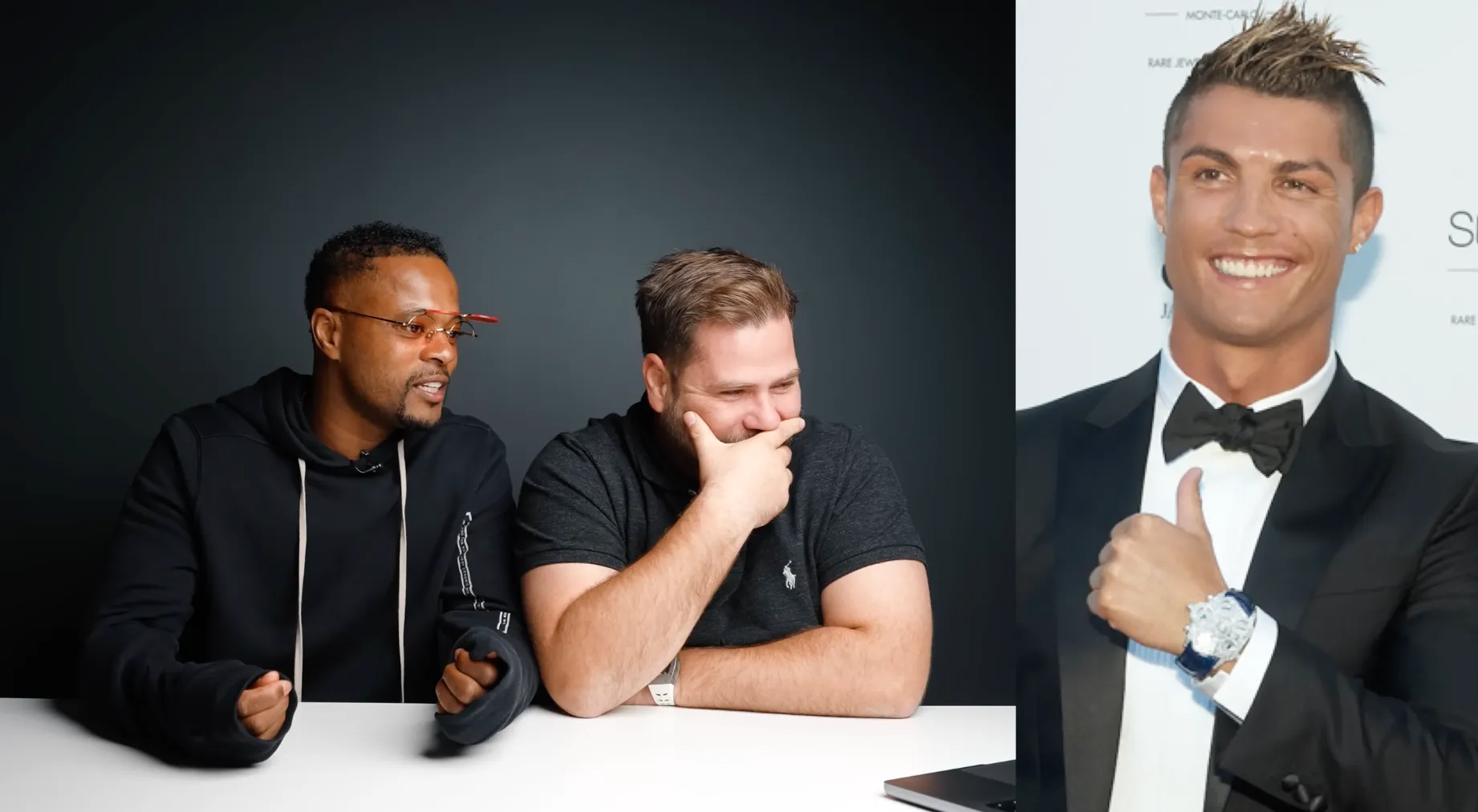 Nederlandse horloge expert en oud-voetballer Evra beoordelen horloges van Ronaldo en andere Manchester United legends