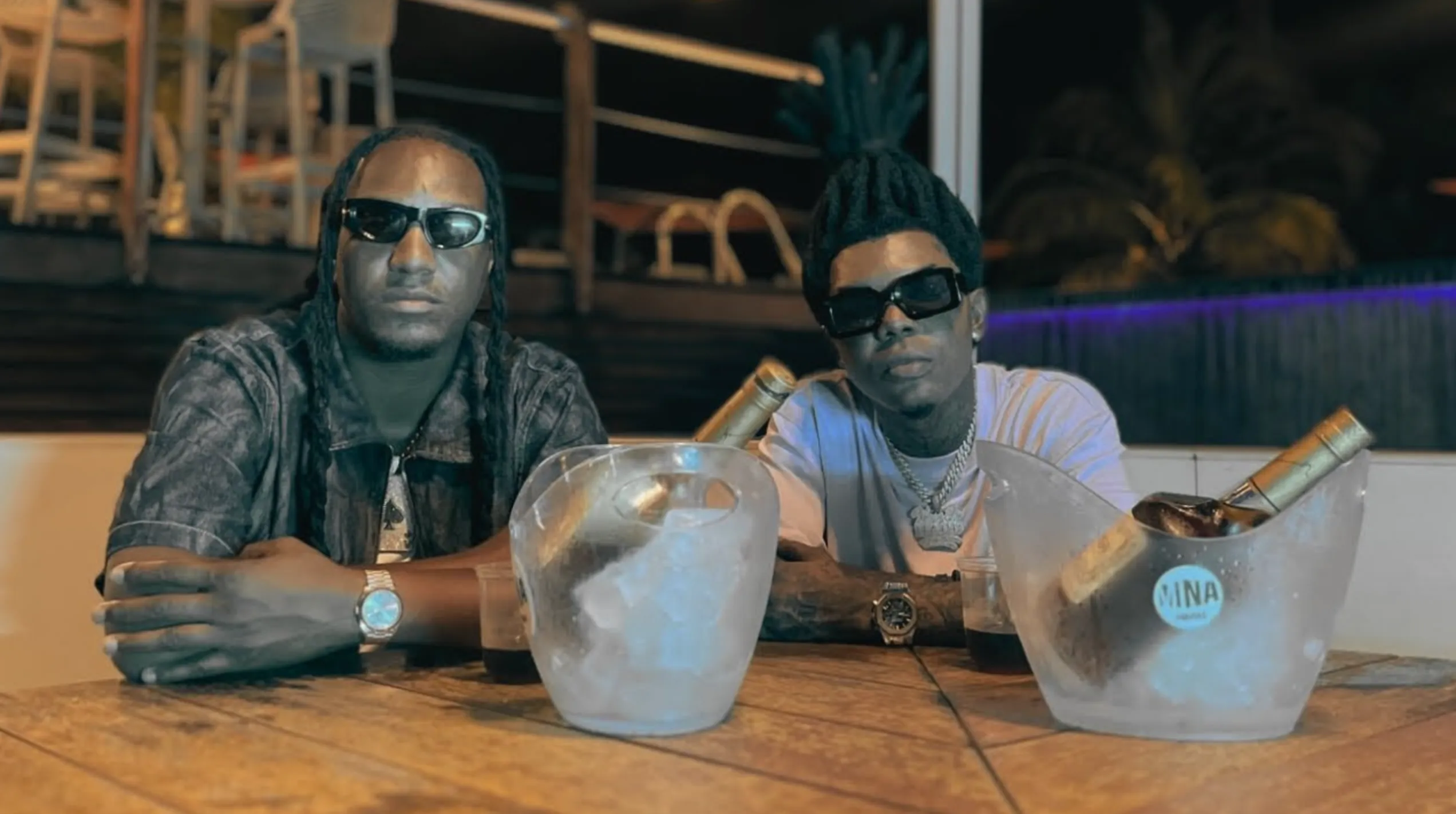 Jonna Fraser ging naar Suriname om YoungBoss bij te staan in Balling video