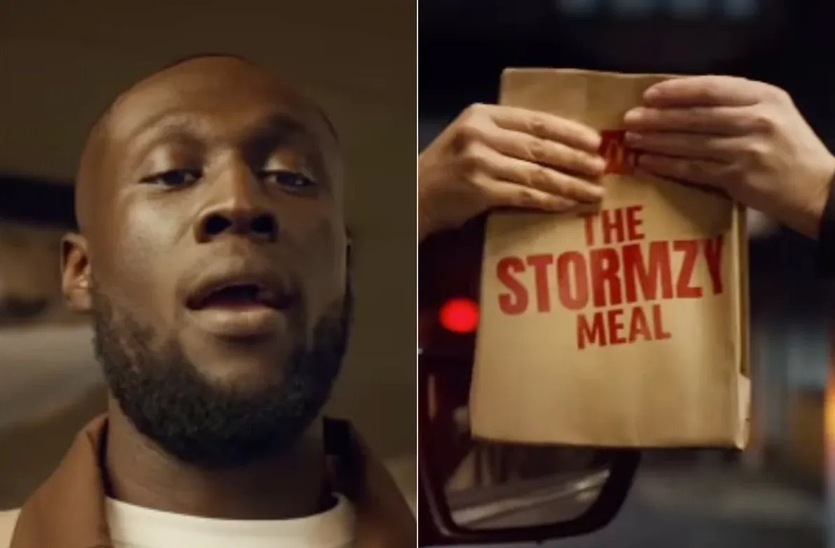 Stormzy bestempeld als 'sellout' in postercampagne door Londen na samenwerking met McDonalds en verwijderen Palestina post