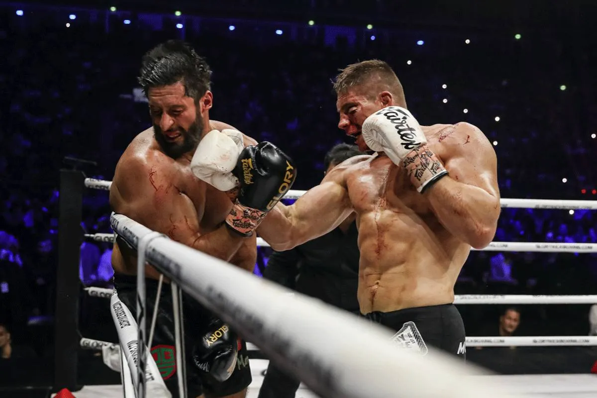 Spugen in mijn gezicht, natrappen, doping en liegen, Rico Verhoeven kan niet geloven dat Ben Saddik terug is bij Glory: “Een raadsel”