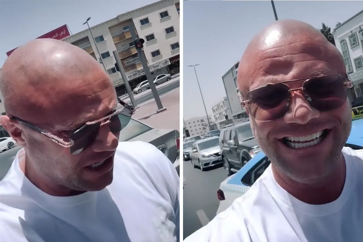 Alex Soze met sportwagen van bijna 100.000 euro betrokken bij auto-ongeluk in Dubai: "Dit ziet er niet best uit"
