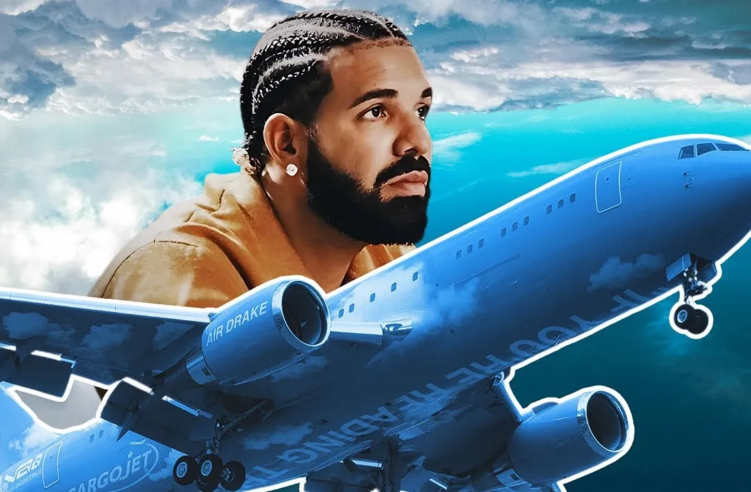 Drake geeft rondleiding door zijn gerenoveerde luxe privéjet van 185 miljoen dollar met bioscoop