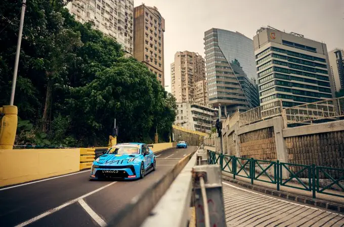 lynk co cyan racing macau1