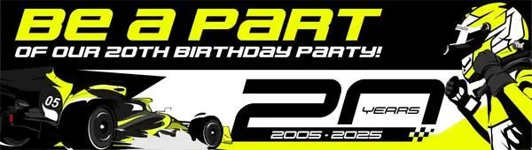 speedwear 20th birthday party