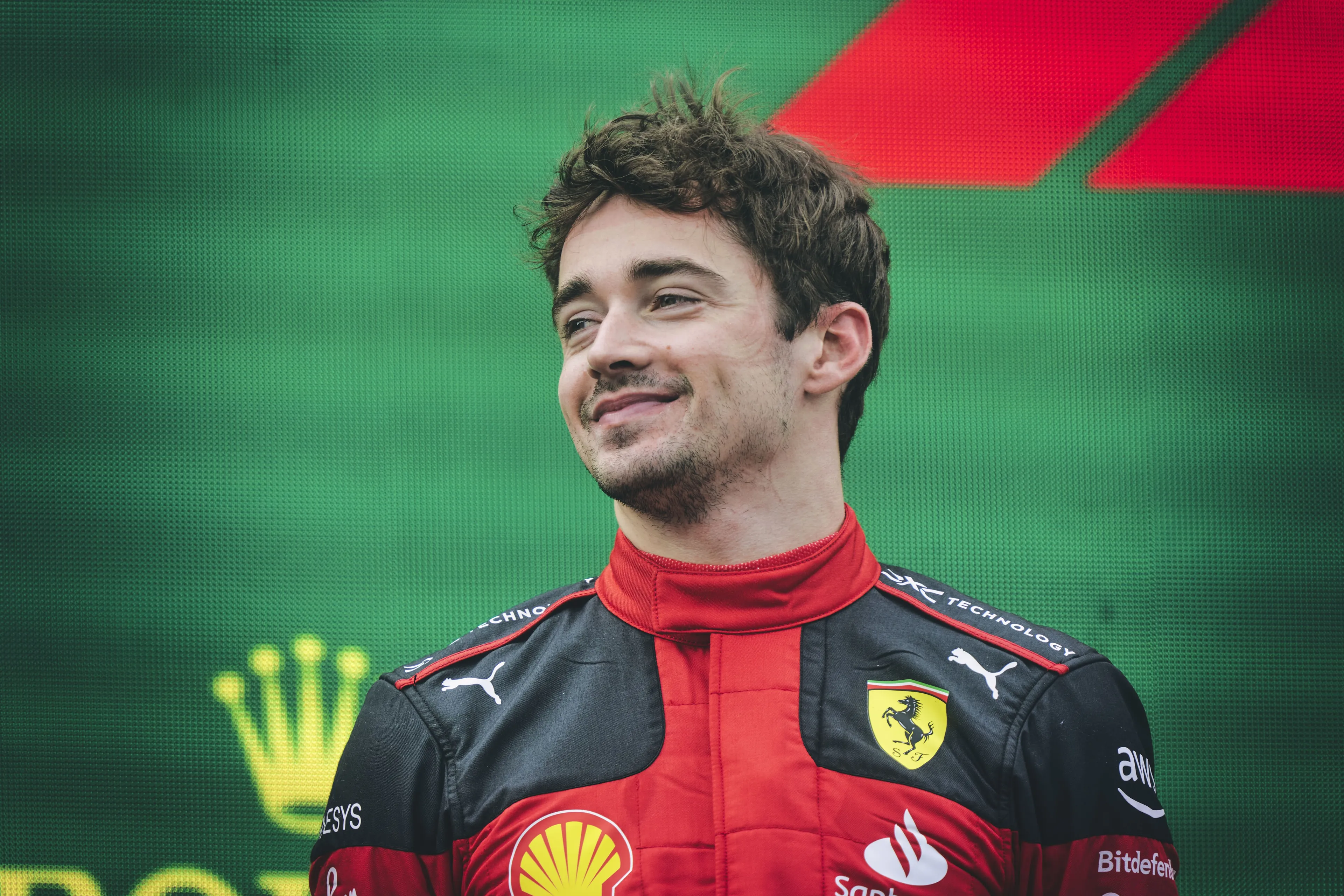 Leclerc Takes Pole Position In Las Vegas As Ferrari Finish One-Two