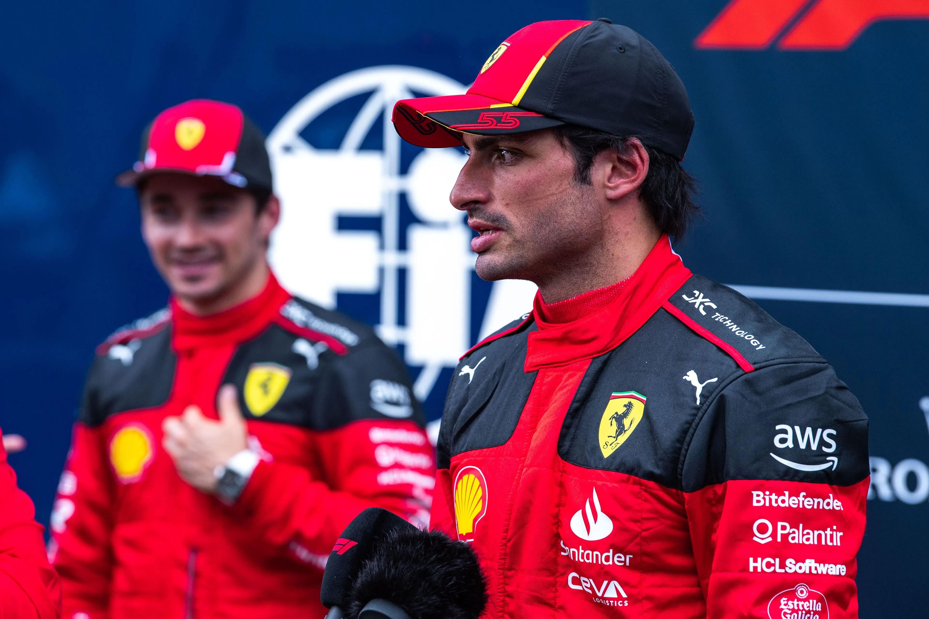 Sainz Hits At Leclerc After Finding Out About Post-Race Comments