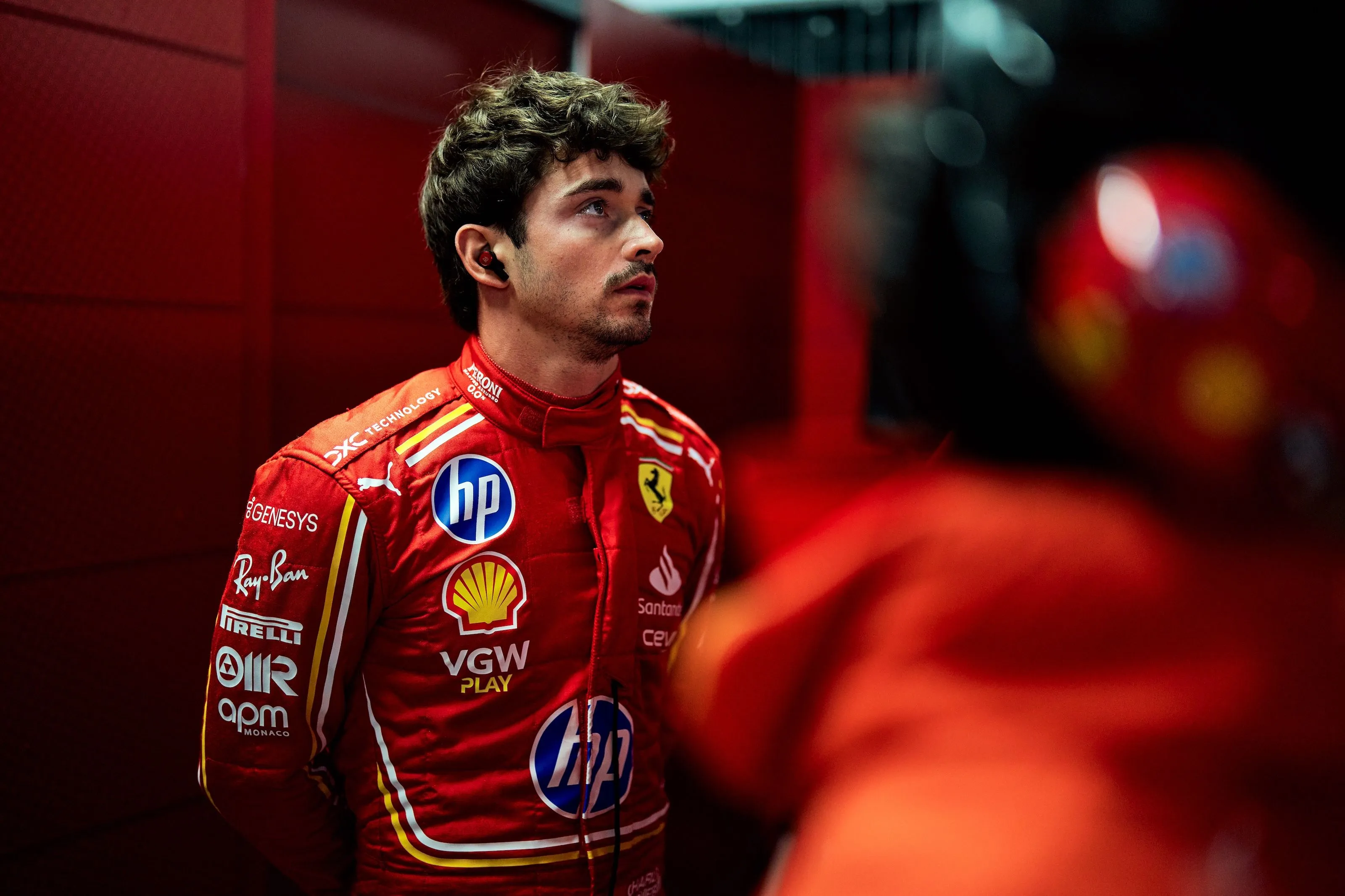 Leclerc Explains Awkward Incident With Norris From FP3 In Spain