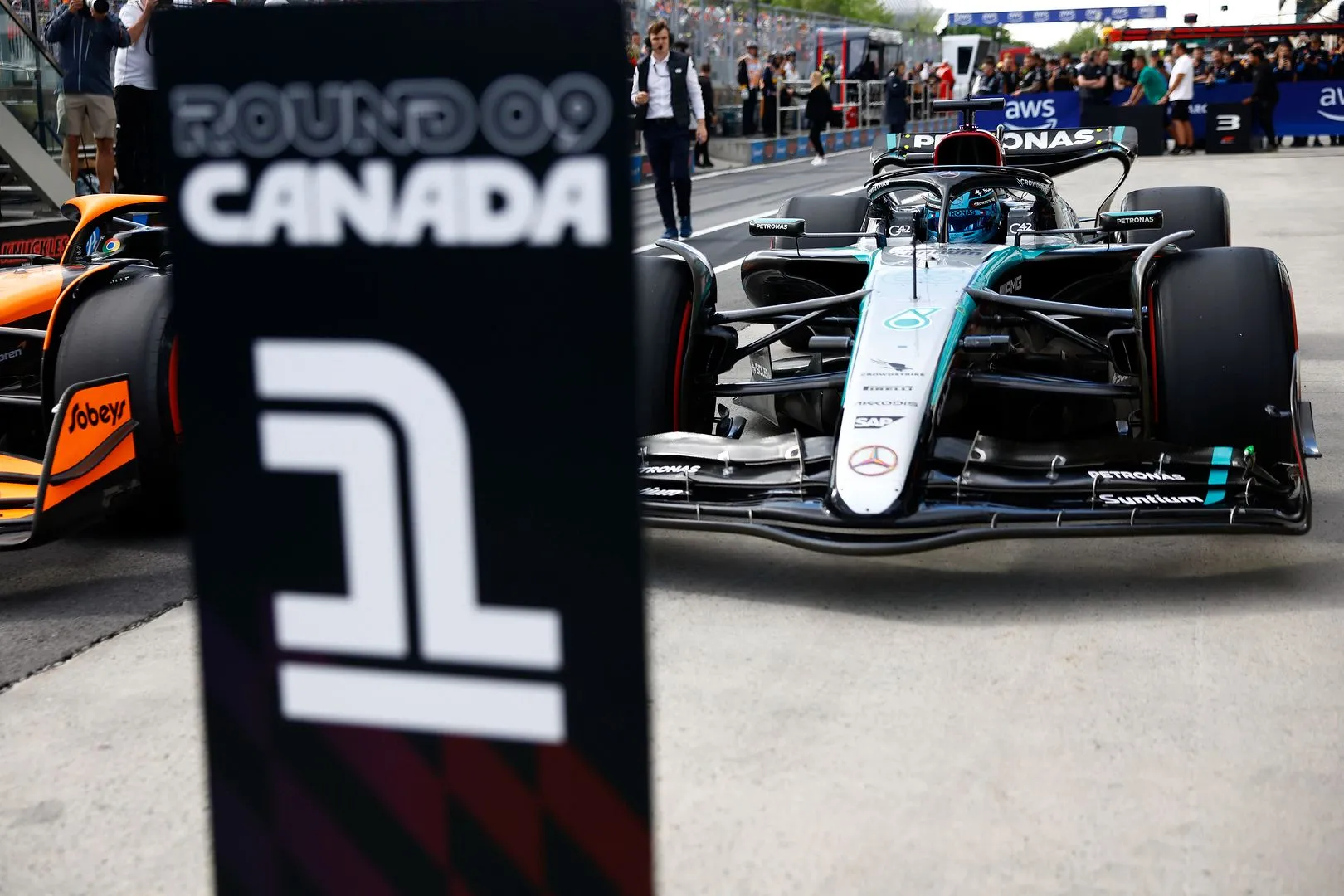 Mercedes's First Win Of 2024 Season Could Come In Barcelona Says Palmer