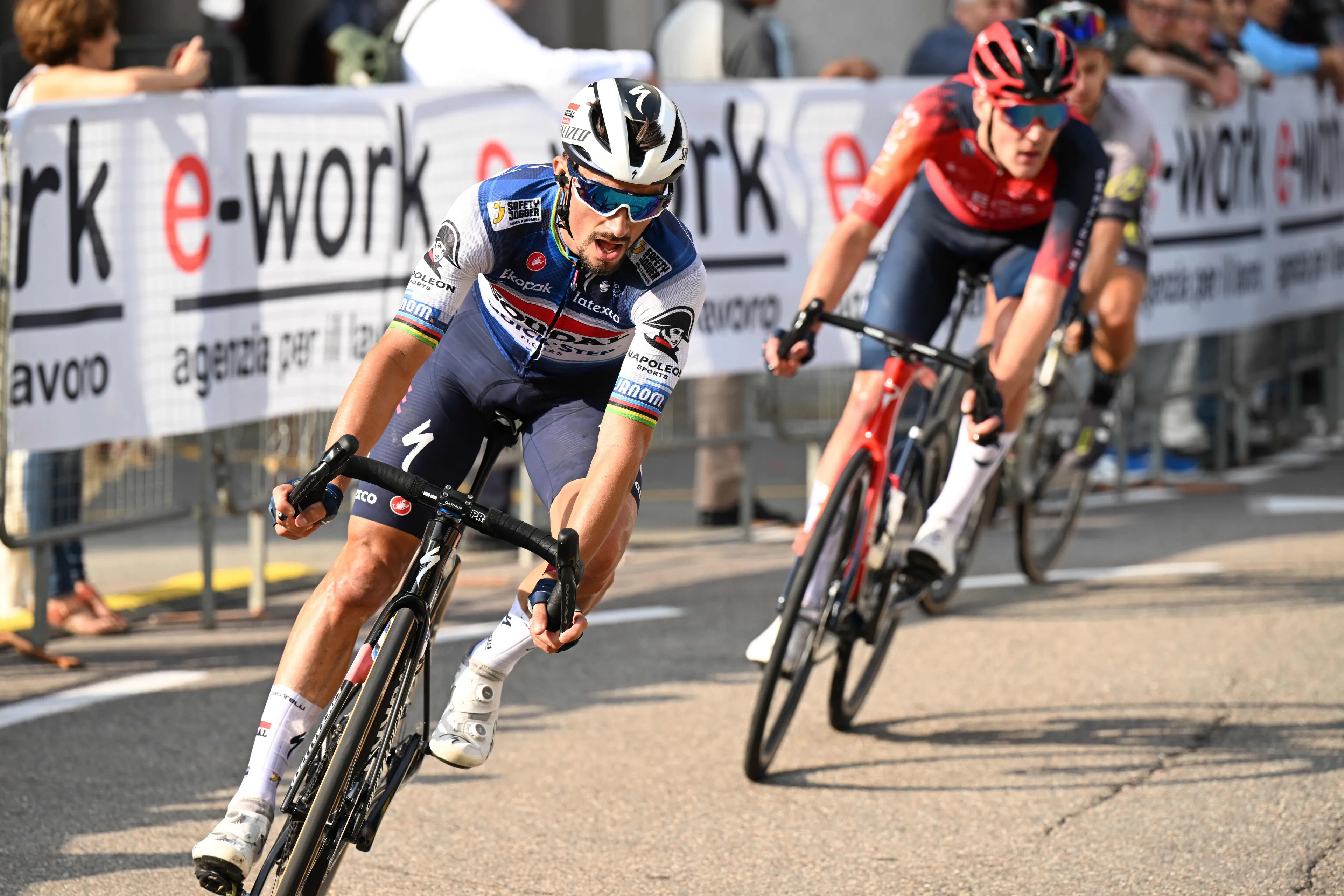 Patrick Lefevere verrät, dass Julian Alaphilippe nicht Teil des vorläufigen Tour de France-Aufgebots ist: "Ich denke, der Giro passt besser zu seinem Rennstil"