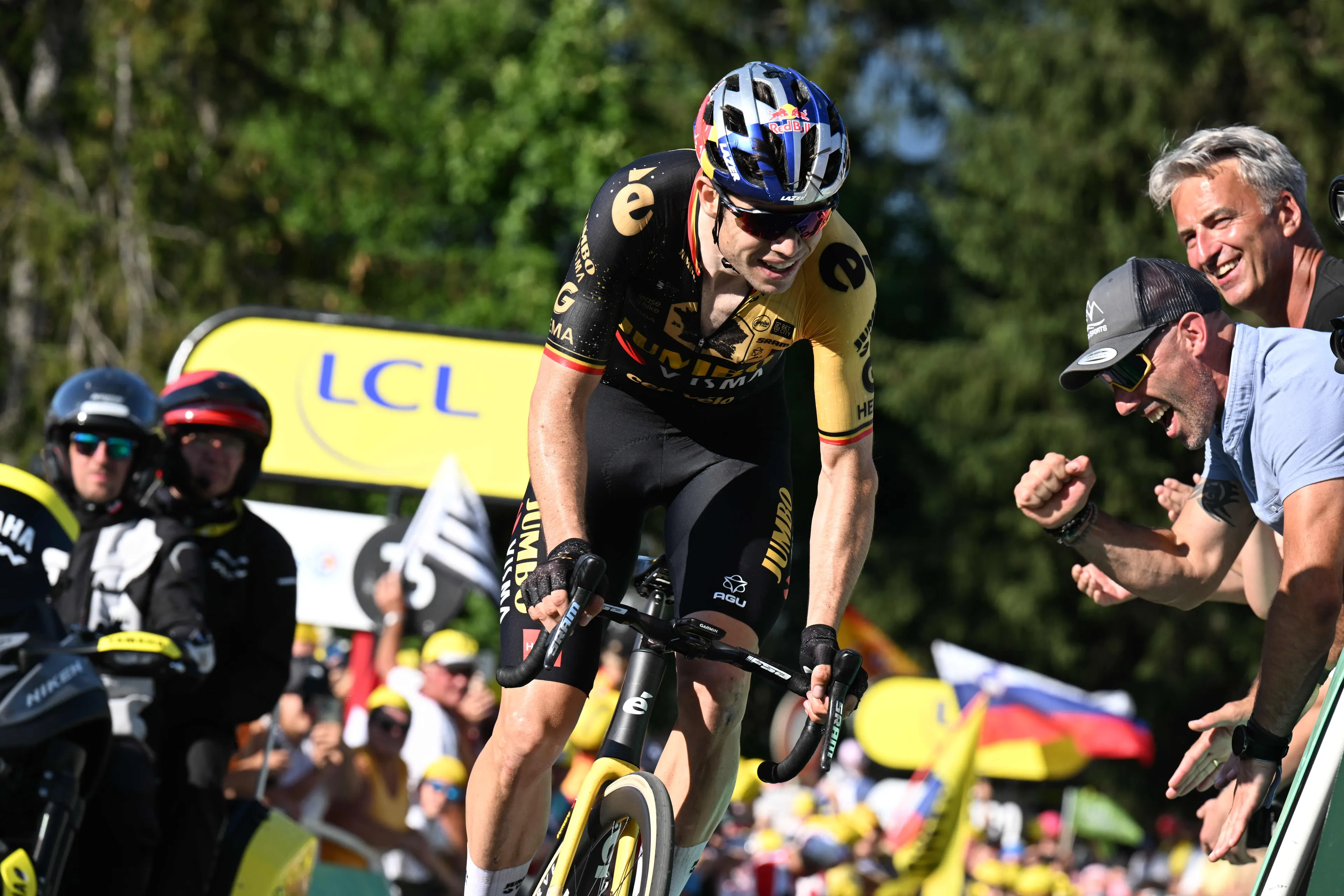 Wout van Aert ist von Visma-Siegen an diesem Wochenende überzeugt: "Wir werden ein superstarkes Team für das Eröffnungswochenende haben"