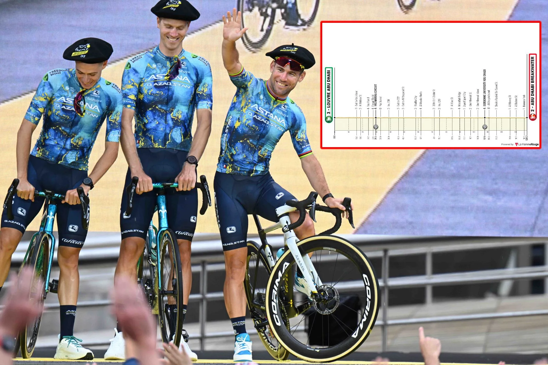 VORSCHAU | 6. Etappe der UAE Tour 2024 - Tim Merlier und Olav Kooijs finale Sprintschlacht; Cavendish, Jakobsen, Welsford, Groenewegen, Gaviria und andere müssen das Rennen retten