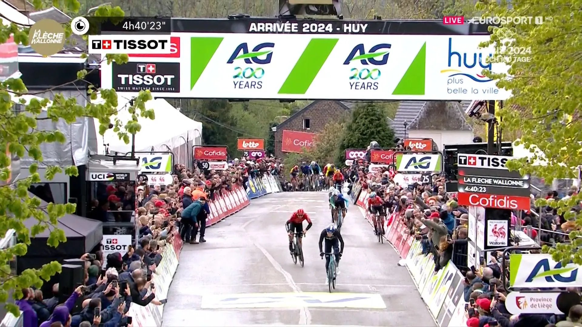 Sensationeller Stephen Williams rast zu einem atemberaubenden Triumph bei La Fleche Wallonne 2024