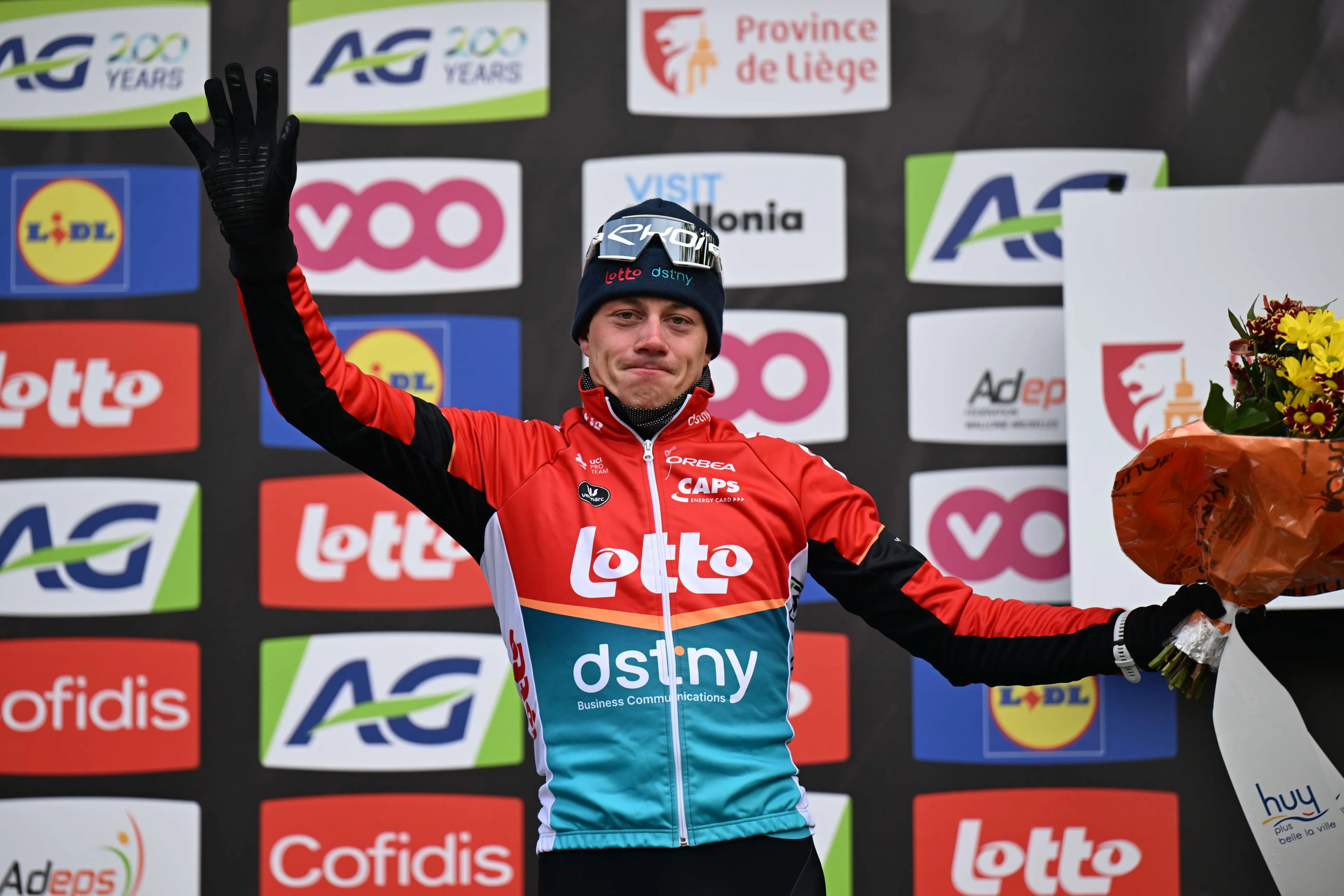 "Ich komme aus Belgien, ich bin Kälte und Regen gewöhnt" - Maxim van Gils lässt sich von den schrecklichen Bedingungen bei La Fleche Wallonne 2024 nicht stören