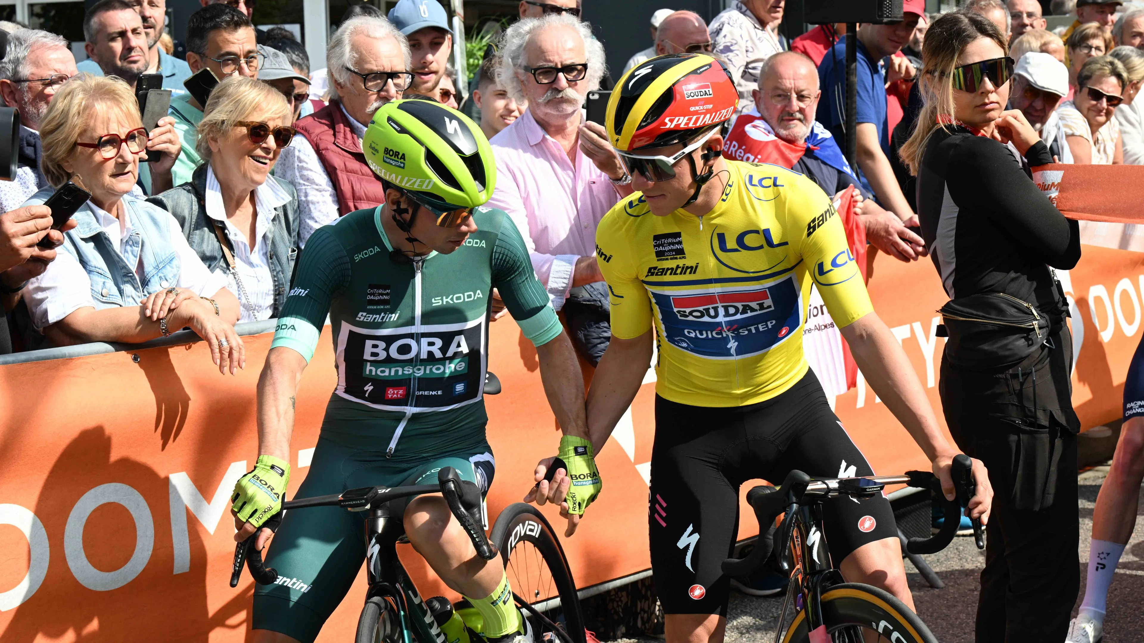 „Es war kein langes Gespräch“ – Primoz Roglič und Remco Evenepoel treffen erstmals als Teamkollegen aufeinander