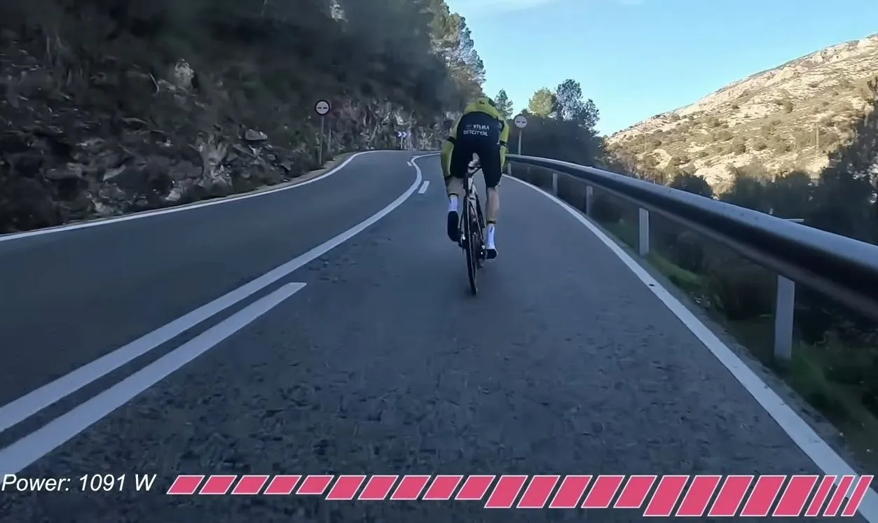 VIDEO | 19 Minuten Training mit Jonas Vingegaard: Amateur begleitet dänischen Star beim Sprinttraining in Spanien