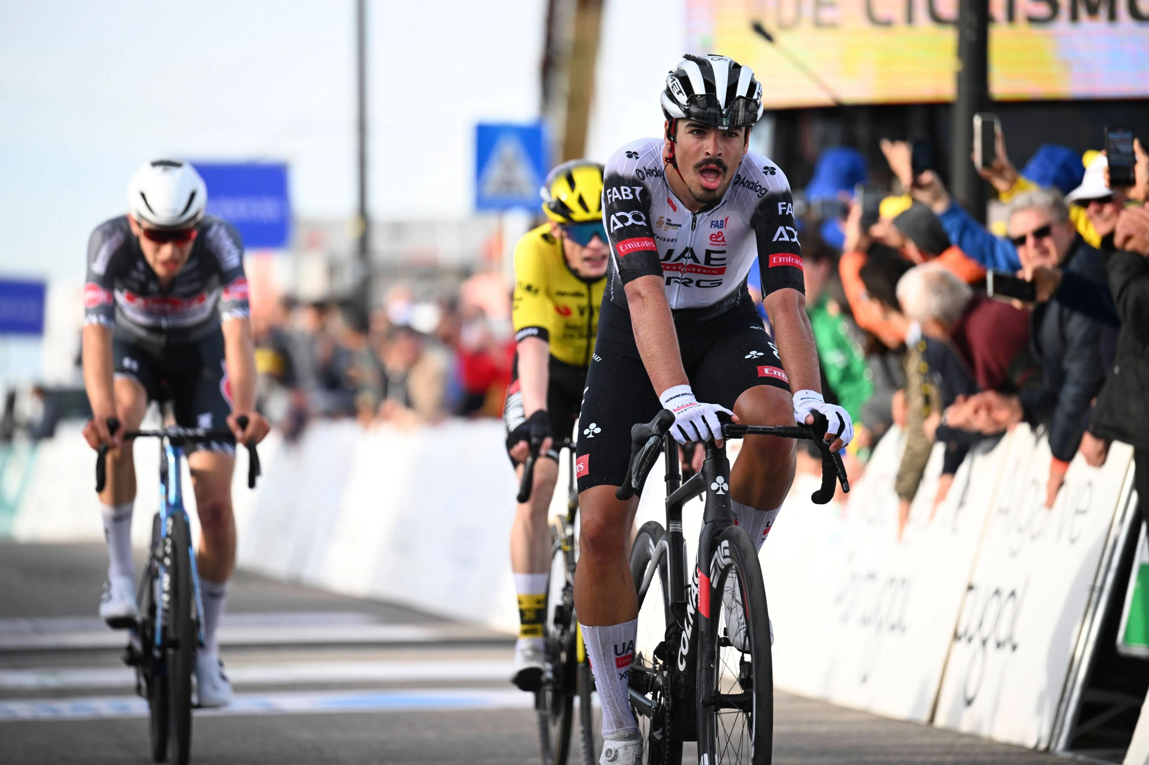 Tadej Pogacar glaubt nicht, dass Jonas Vingegaards Kämpfe an der Algarve von Bedeutung sind: "Ich habe keinen Zweifel, dass er bei der Tour stark sein wird".