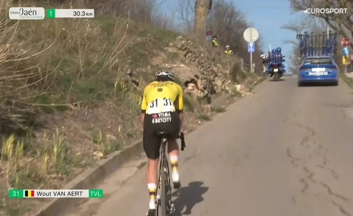 Der aufrichtige Wout van Aert kämpft sich durch sein Debüt auf der Straße 2025: "Ich hatte das Gefühl, dass ich nicht gewinnen werde"