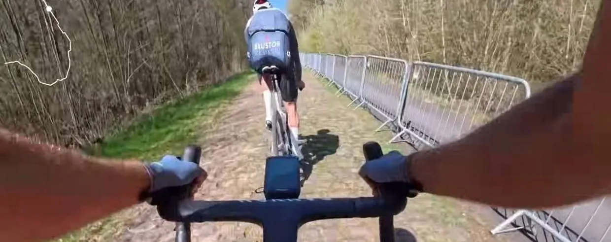 VIDEO | Folgen Sie Mathieu van der Poel auf seiner Erkundung der Trouée d'Arenberg