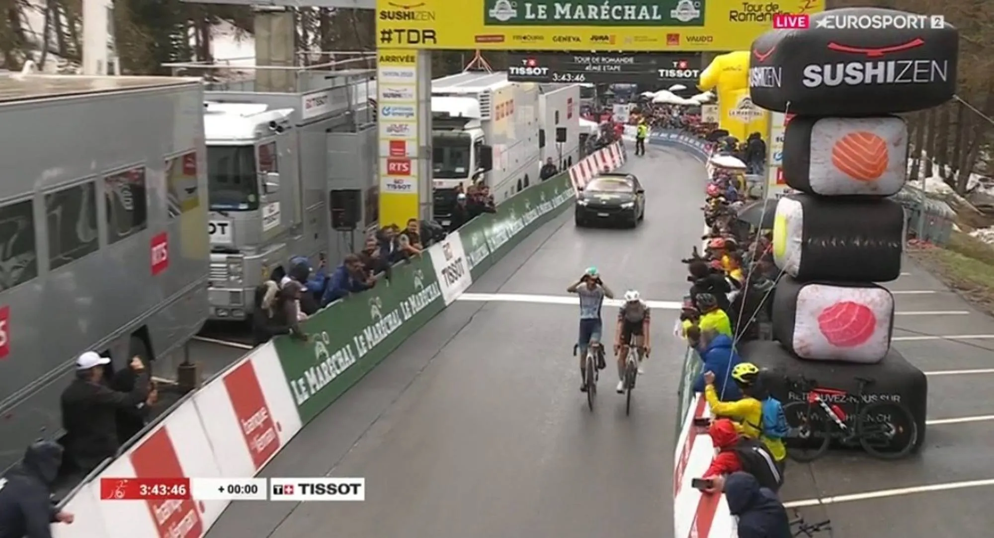 Lenny Martinez gewinnt Königsetappe der Tour de Romandie 2025 vor Joao Almeida